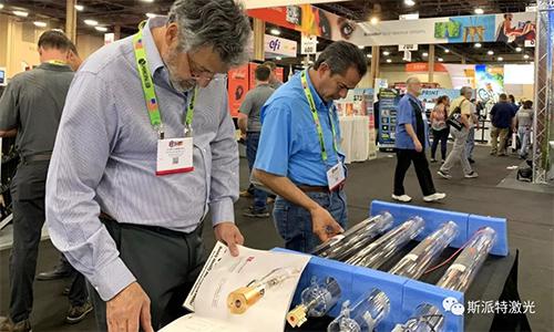 斯派特激光在2019ISA國際標(biāo)識展覽會